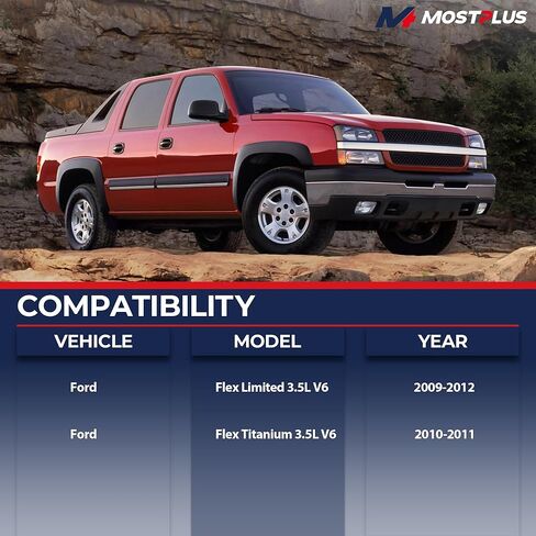 MOSTPLUS 2X Front Complete Struts 272534 272535 Compatible for 2009-2012 Ford Flex 3.5L V6 Front Struts Shocks Absorbers Coil Spring Assembly in Saudi Arabia