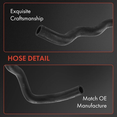 A-Premium Power Steering Reservoir Hose Line Assembly Compatible with BMW 1 Series M 2011, 135i 2008-2013, 135is 2013, 335i 2007-2013, 335i xDrive 2009-2010, 335is, L6 3.0L, Reservoir To Pump in Saudi Arabia