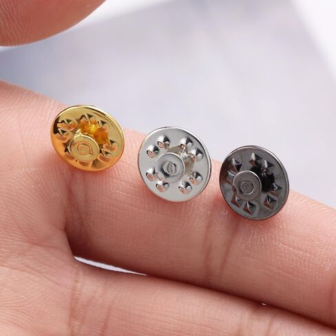 100pcs DIY Brooch Pins Nail Jewelry Metal Accessories Bow Buckle Needle Hand-made Materials in Saudi Arabia