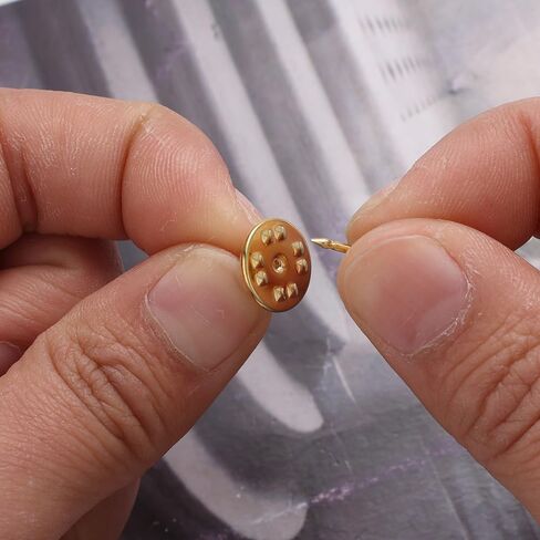 100pcs DIY Brooch Pins Nail Jewelry Metal Accessories Bow Buckle Needle Hand-made Materials in Saudi Arabia