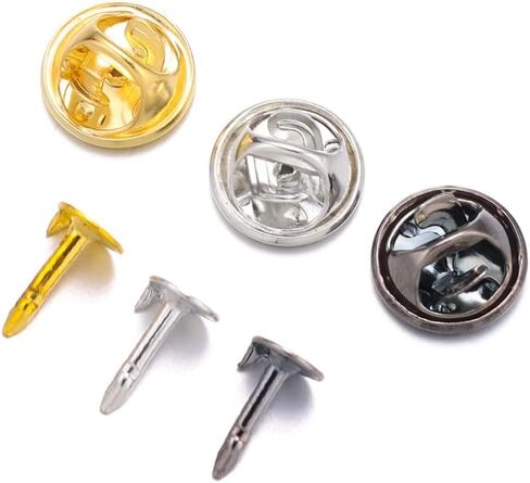 100pcs DIY Brooch Pins Nail Jewelry Metal Accessories Bow Buckle Needle Hand-made Materials in Saudi Arabia