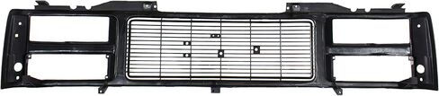 مجموعة الشبكة الأمامية Garage-Pro لسيارة GMC Yukon 1992-1993، K2500 1988-1993، C1500، C2500، Black Grill GM1200391 in Kuwait