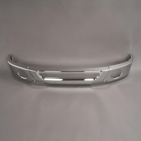 KUAFU Front Bumper Face Bar Compatible with 2006-2008 Ford F-150 2007-2008 Lincoln Mark LT w/Fog Light Holes Replacement for FO1002399 6L3Z17757BA Chrome Steel Silvery in Saudi Arabia