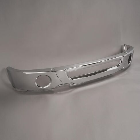 KUAFU Front Bumper Face Bar Compatible with 2006-2008 Ford F-150 2007-2008 Lincoln Mark LT w/Fog Light Holes Replacement for FO1002399 6L3Z17757BA Chrome Steel Silvery in Saudi Arabia