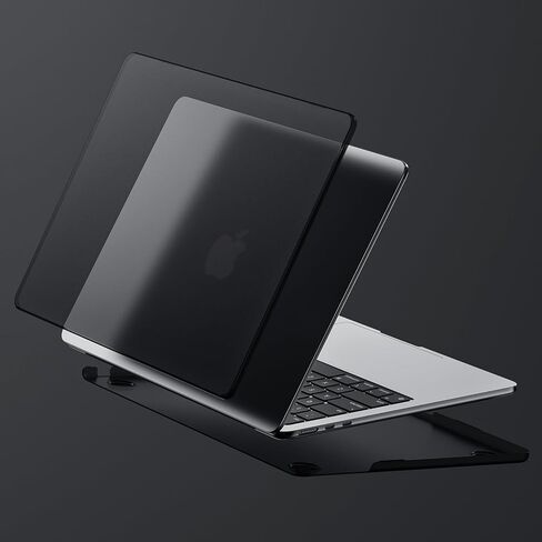 Compatible with MacBook Air 13.6 inch Case 2025 2024 2023 2022 M4 M3 M2 A3240 A3113 A2681,Sturdy Protective Hard Shell Case Cover&Keyboard Cover&Screen Film (Midnight) in Saudi Arabia