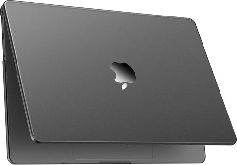 حافظة لجهاز MacBook Pro 16 بوصة 2024-2021 M4 M3 M2 M1 Pro/Max [رائعة 100% أسود كريستالي] [تغطية كاملة للزاوية] لـ A3403 A3186 A2991 A2780 A2485 غطاء كمبيوتر محمول واقٍ صلب - أسود كريستالي in Kuwait