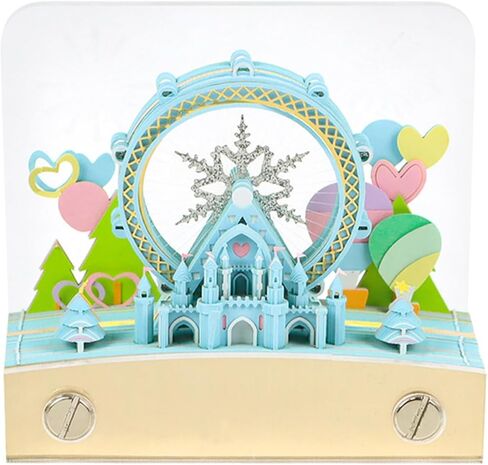 تقويم قطعة الوقت 2026، تقويم ثلاثي الأبعاد قابل للتمزيق، لوحة مذكرة فنية لنحت الورق هدية مفكرة لعيد الميلاد لتزيين سطح المكتب (مع الضوء، مع البطاريات) in Kuwait