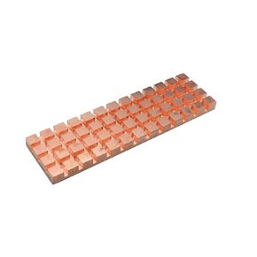 M.2 Heatsink ZCZQC 70x20x4mm Pure Copper Heatsink for Cooling M.2 SSD NGFF SSD NVME SSD