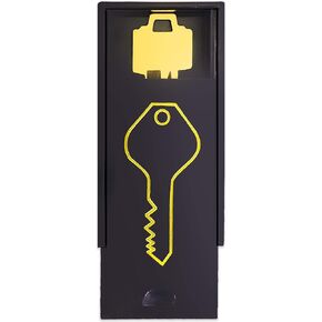 RamPro Hide a Key Magnetic for Car Key Holder Extremely Strong Magnet 2 X 3.5 X ¾ Inches Hide a Key for Your Car - Plastic Magnetic Key Hider to Store a Spare Key for Your Home, Storage, Office