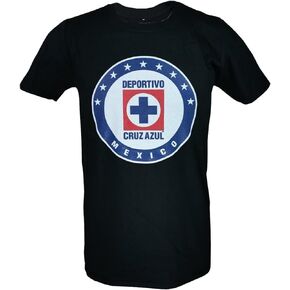 Icon Sports Men Cruz Azul Officially Licensed Soccer T-Shirt Cotton Tee -03