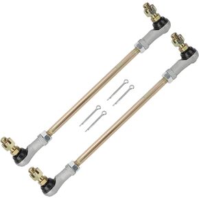 Tie Rod End 2 Sets Kit for Yamaha Big Bear 400 Grizzly 350 400 450 Kodiak 400 450 Wolverine 350 450 Bruin 350