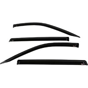 Westin 72-31408 Tape On Wind Deflector 4pc Smoke fits 2019-2024 Silverado Sierra 1500 Crew Cab (Excl. 2019 Silverado LD Sierra 1500 Limited)