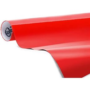 3M 1080 Gloss Hot Rod Red Air-Release Vinyl Wrap Roll Including Toolkit (1ft x 5ft)