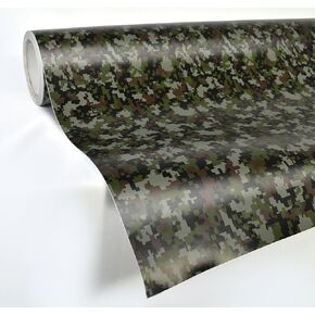 VViViD Digital Camouflage Vinyl Wrap Film for DIY No Mess Easy to Install Air-Release Adhesive (1ft x 5ft)