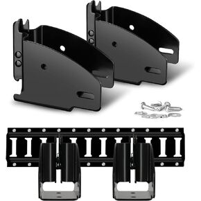 4 Pack E-Track Wood Beam End Socket Shelf Brackets |E Track Accessories for Enclosed Trailer for Etrack Swivel Wood Beam|E-Track Fitting for Truck, Trailer, Van, RV,Cargo Trailer,Cargo Control, Shelf