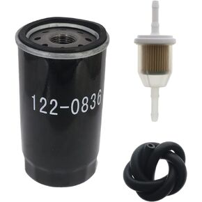 Chacarbtu 122-0836 Oil Filter Kit for Onan HGJAA HGJAB HGJAC 5500 5000 RV Generators