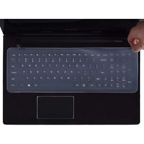 Goliton Universal Silicone Keyboard Protector Skin for Laptop Notebook 15 inch /15.6 inch /16 inch /16.4 inch /17 inch /17.1 inch /17.3 inch (14.37 Inch x 5.27 Inch)