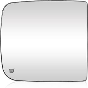 Passenger Right Side Upper Heated Mirror Glass for Dodge Ram 1500 2500 3500 4500 5500 2009 2010 2011 2012 2013 2014 2015 2016 2017 2018 2019 2020 Towing Mirrors