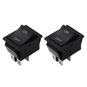 KAMIER On Off Power Reset Switch for Razor MX650 MX500 SX500 Mcgrath Dirt Bike Dirt Quad 4 Wheeler ATV Pocket Mod EcoSmart Metro Electric Scooter Off Road Motocross Bike Parts KCD4 16A 250V 20A 125V