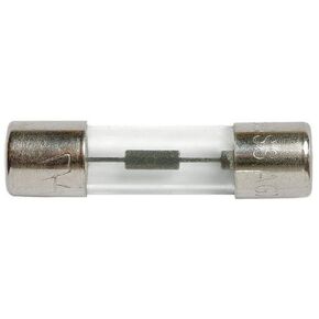 Bussmann AGX-30 AGX Series Fuse, Fast Acting, 30 Amp, 125V, Glass Tube, 1/4" x 1" (Pack of 5)