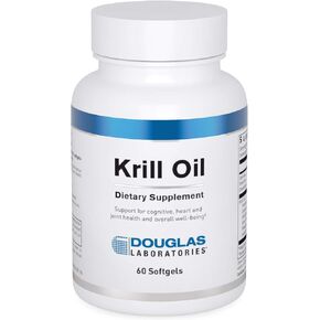 Douglas Laboratories Krill Oil | Supports Cognitive, Heart and Joint Health | 60 Softgels