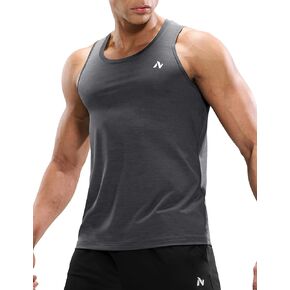 قمصان Nepest الرجالية بدون أكمام للتمرين والجري بدون أكمام، قمصان رياضية مناسبة للصالة الرياضية والسباحة والشاطئ وكمال الأجسام in Kuwait