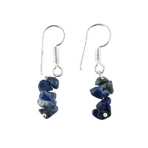 Natural Emerald Chips Crystal Earring, Yoga Jewelry, Meditation Earring, Crystals Earring, Raw Gemstone, Energy Healing Crystals, Birthday, Gift for Her, Gemstone Jewelry AA+ Quality (Emerald)
