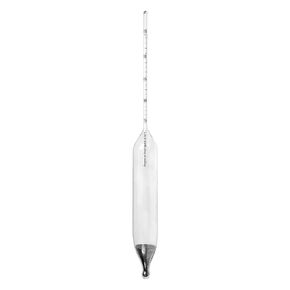 مقياس إثبات Vee Gee Scientific 6613-K من 75 إلى 95، مقياس كثافة السوائل الزجاجي للكحول، مواصفات IRS الحجم K، قسمان فرعيان للإثبات