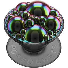 PopSockets Phone Grip with Expanding Kickstand, Playful PopGrip - Bubbly Oil Slick