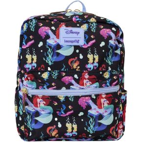 Loungefly Disney The Little Mermaid 35th Anniversary Life is The Bubbles All Over Print Nylon Mini Backpack in Saudi Arabia