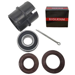 BIGLKNM Steering Bushing & Bearing & Seal Kit for Honda 300EX TRX300EX 1993-2007 FourTrax 250 TRX250R 1988 1989 TRX250X 1987-1992 Steering Stem Shaft Bushing Replace 53221-HB9-670