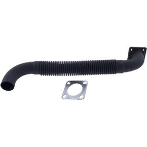 Solarhome Exhaust Muffler Pipe with Gasket 6569624 6514737 4157919 Compatible with Bobcat Skid Steer Loader 643 645 743 1600