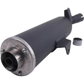 Holdia Muffler W/Gasket Compatible with Honda TRX400EX Sportrax 400 2X4 99-2008 TRX400X 2009-2014