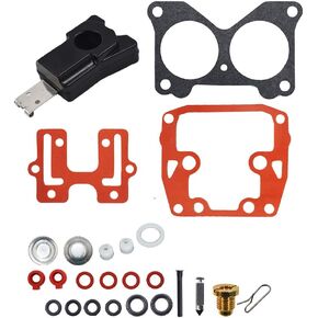 Autoparts Carburetor Rebuild Kit Replacement for Johnson Evinrude 0439076 V4 V6 Crossflow