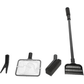 FOMIYES 1 Set Water Changer Siphon Aquarium Sand Washing Machine Gravel Rake Fishnet Sponge Household Tools Fish Tank Cleaning Brush Plant Cleaning Supplies Glass Removal