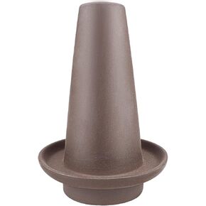 YOLUFER Purple Sand Fish Breeding Cones Cave, Ceramic Spawning Breed Cone Spawning Slates Fish Tank Spawning Breed Cone for Discus Angelfish (Medium)