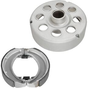 WFLNHB Rear Brake Drum Hub and Shoes Replacement for Honda TRX300 TRX300FW Fourtrax 2x4 4x4 42620-HC4-670 1988-2000