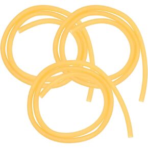 iplusmile 3Pcs Natural Latex Rubber, Medical Latex Tube Rubber Tourniquet for Adult Tourniquet Surgical First Aid Tool, Band Slingshot Catapult Surgical Tube Rubber Hose 1M Length