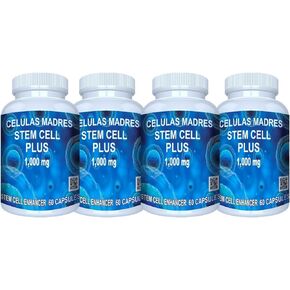 VITAMISAN 4 Celulas Madres Stemcells AFA Blue Green Algae Anti-Aging 240 Capsules