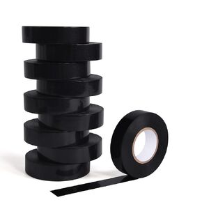 TAPEBEAR 10 Rolls Black Electrical Tape, Multi-Pack Electric Tape, 3/4 in x 66ft Insulation Tape, Professional Grade for Insulating, Repairing, Electrical Wires Protection