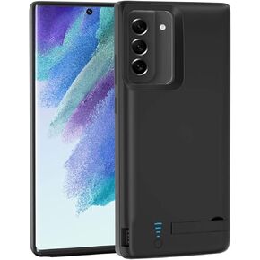 Fey Battery Case for Galaxy S22, Extended Battery Charging Case for Samsung Galaxy S22 5G,Rechargeable External Backup Battery Power Bank Case,Black in Kuwait