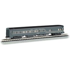 Bachmann Industries Smooth Side New York Central N-Scale Observation Car, 85'
