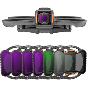 STARTRC ND & CPL Filters Set Compatible with DJI Avata 2 FPV Drone, 6 Pack CPL UV ND8 ND16 ND32 ND64 Neutral Density Camera Lens Filter Multi Coated HD Optical Glass in Saudi Arabia