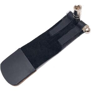TUOREN Drum Damper Flip Mute Drum Key Tool Genuine Leather Mute Silencer Drum Dampeners Tone Control for Tom Drum Snare Drum