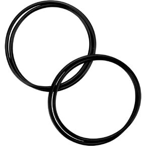 Black Lid Latch Strap Rubber Band Fit for Hamilton Beach Crock Pot Slow Cooker 6, 7, and 8 quart models, including 33167, 33172, and 33176（2PC）
