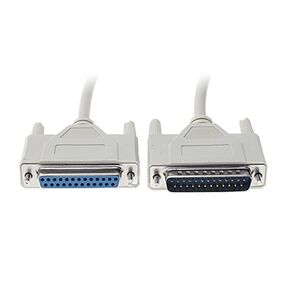 uxcell DB25 25 Pin Male to Female Serial LPT Printer Extension Cable 2.6M
