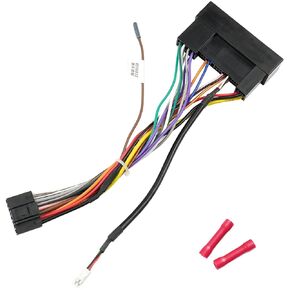Jayubien Radio Stereo Wiring Harness Adapter Compatible with Hyundai Elantra Genesis Santa Azera Kia Forte Optima Rio 36Pin Car Radio Connector(2012-Below)