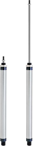 uxcell Pneumatic Air Cylinder 16mm Bore 300mm Stroke with Y Connector and Quick Fittings, MAL 16x300, for Automatic Equipment in Saudi Arabia