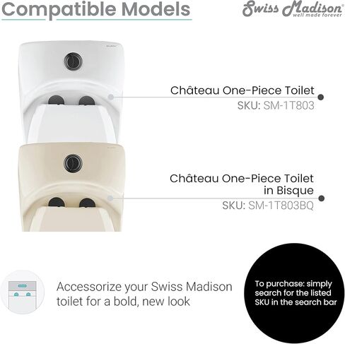 سويس ماديسون ويل ميد فور إيفر SM-CH05B، أدوات المرحاض باللون الأسود (SM-1T803) in Kuwait