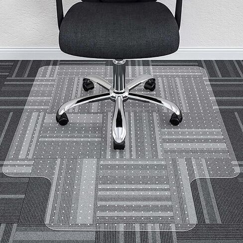 Office Chair Mat for Carpeted Floors,Chair Mat for Low Pile Carpet Floors, Chair Mat Office Home Gaming Chair Mat,48 X 36 inches Office Carpeted Floor Mats for Computer Home Chair in Saudi Arabia